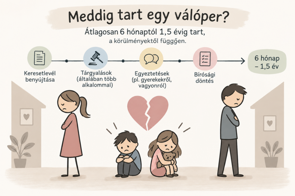 Meddig tart egy válóper?